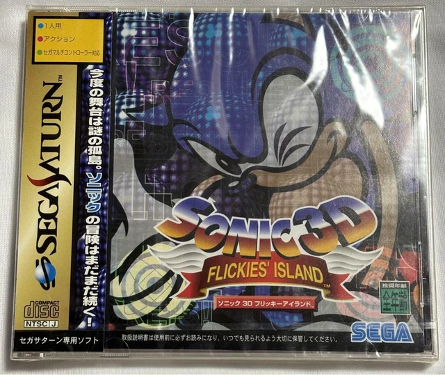 SEGA SATURN SONIC 3D Flicky Island 335.97 PicClick