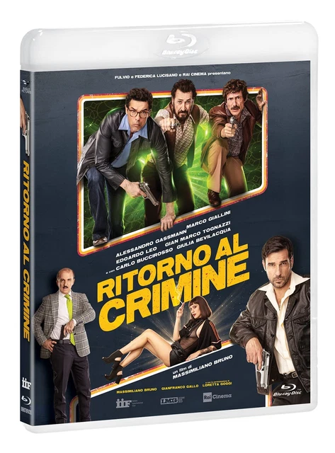 RITORNO AL CRIMINE (Blu-ray) Alessandro Gassmann Marco Giallini Edoardo ...
