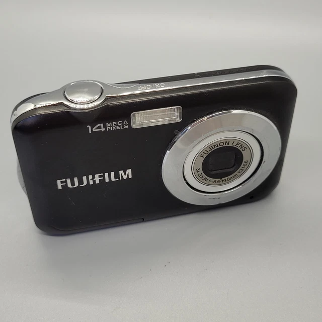 Fujifilm FinePix JV200 14.0MP Compact Digital Camera Black Tested