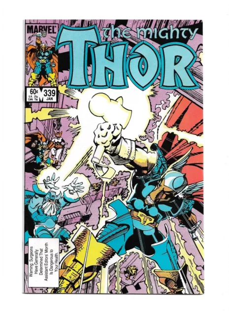 The Mighty Thor #339 1st Stormbreaker Higher Grade copy NM+ Beta Ray Bill