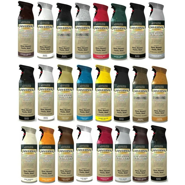 RUSTOLEUM UNIVERSAL ALL Surface Spray Paint Wood Metal Concrete Brick