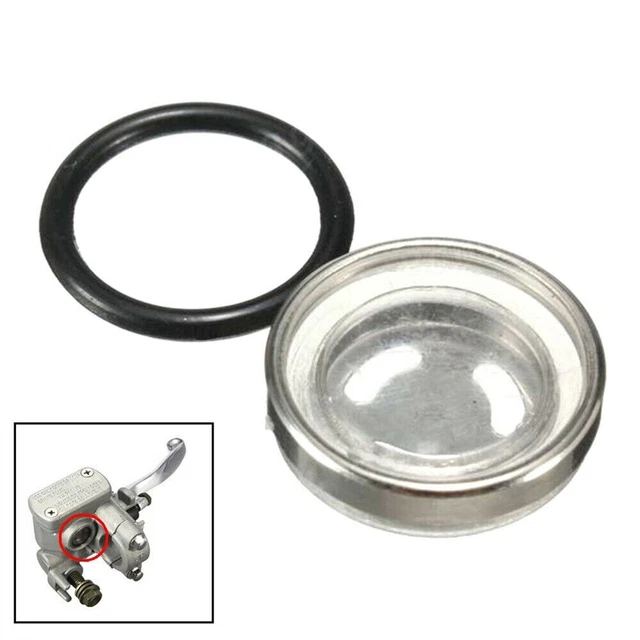 1 pz serbatoio cilindro principale freno moto 18 mm mirino vetro guarnizione Len
