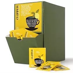 Clipper Tea Bags Organic Infusion Lemon & Ginger 250 Envelopes