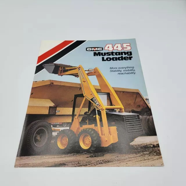 Mustang 445 Skid Steer Loader Brochure OMC