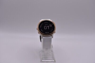 Garmin Fenix 6S Pro Blanc Or avec Blanc Bande GPS Smartwatch Chargeur Athlétisme