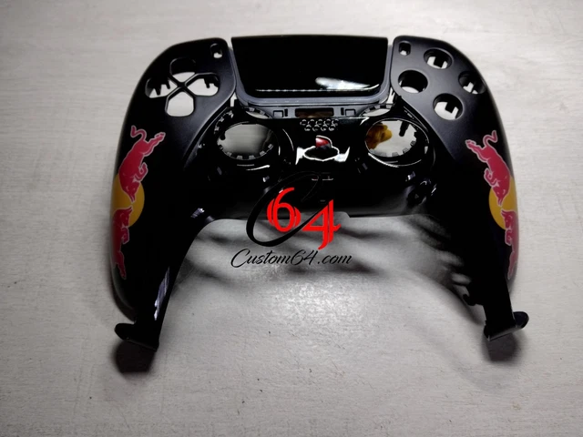 Coque Rigide Pour Manette PS4 - Custom Aérographe Halo - Brillant - Ouvert