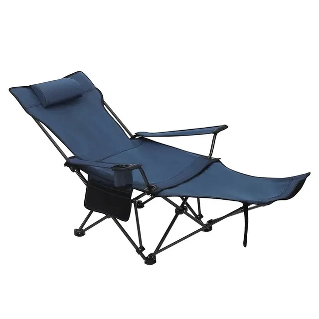 Chaise Pliante Ronde XXL Navaris – Camping, Pêche, Festival – Avec Sac De Transport