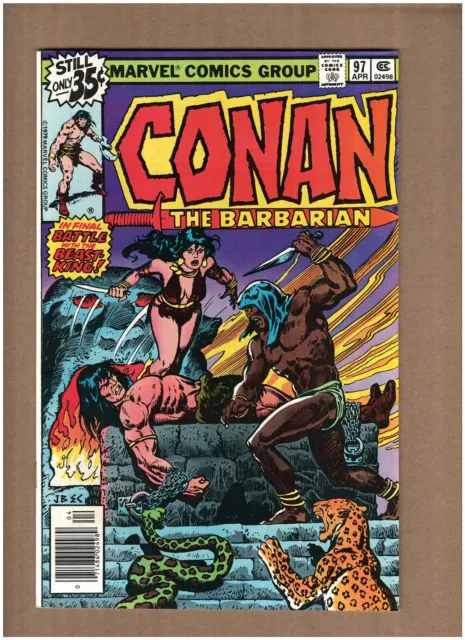 Conan The Barbarian #97 Marvel Comics 1979 Roy Thomas John Buscema VF/NM 9.0