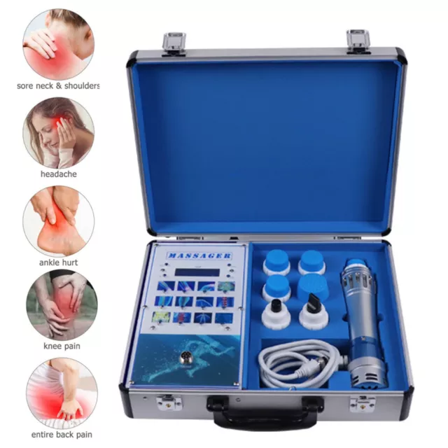 ED Shockwave Therapy Machine Effective Shock Wave Body Massager for Pain Relief
