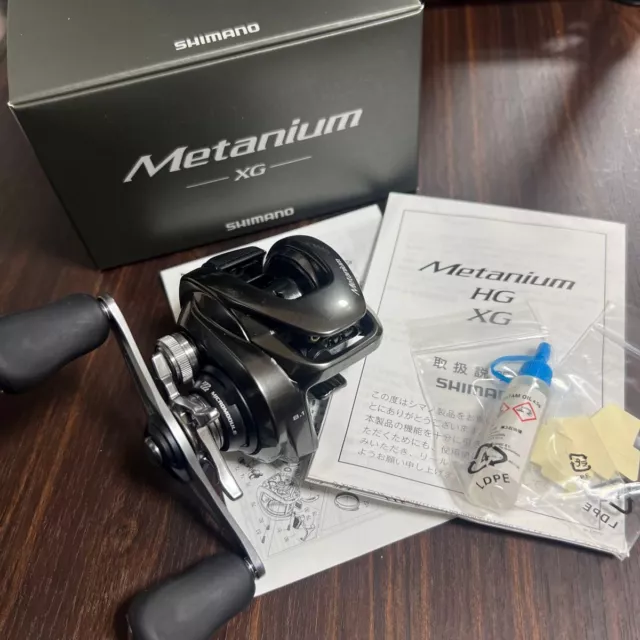 Shimano 20 Metanium XG Right Handle 8.1:1 Gear Casting Reel with box in stock