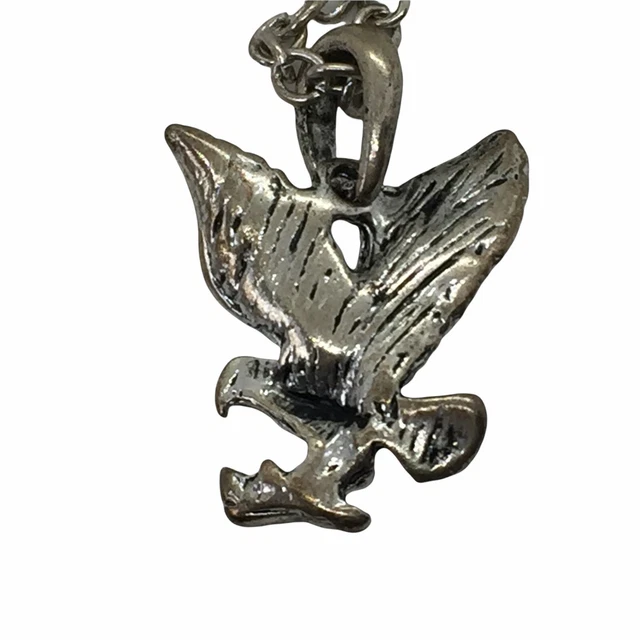 American Eagle Necklace & Earrings Set Barlow Women's Silver Tone New On Card 3