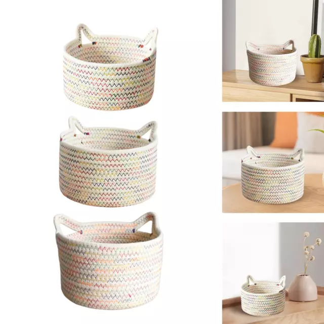 Thick Heavy Cotton Rope Laundry Bucket Large Dirty Clothes