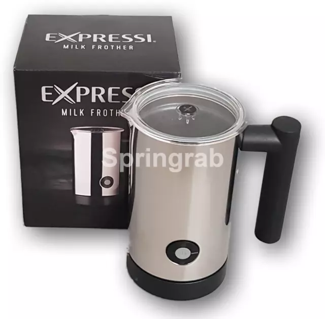 Coffee Milk Frother & Warmer Electric Automatic Cappuccino Latte Expressi 2