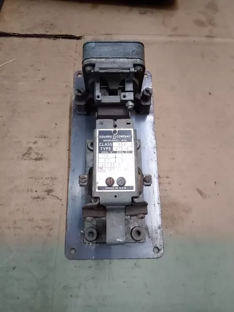 Square D USA Pneumatic Timing Relay 8991-ATO8