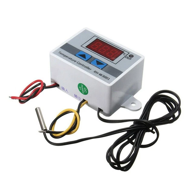 Thermostat numérique pratique contrôle de la température XH W3001 double mode