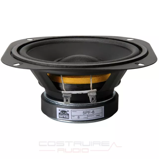 GRS 5PF-8 Woofer 5" 13 cm - membrana in carta 8 Ohm