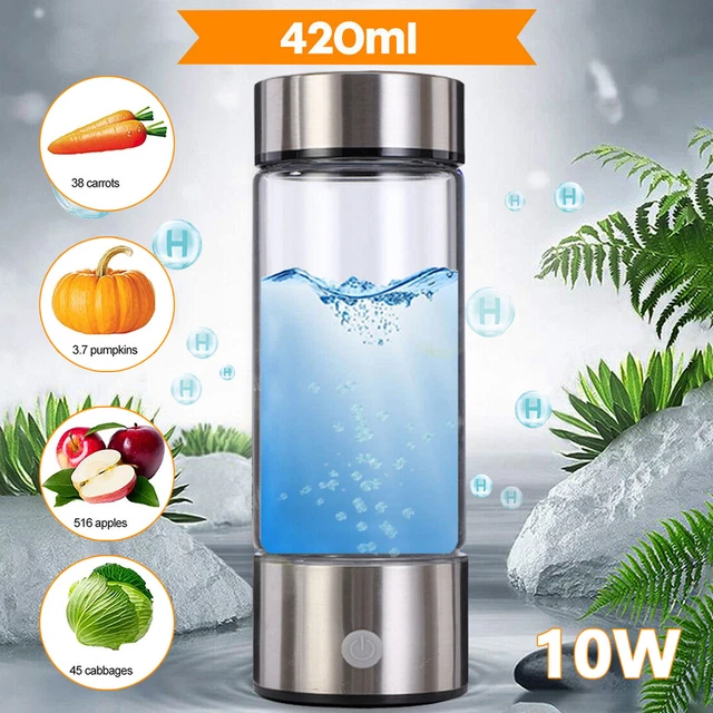 Bottiglia D'acqua All'idrogeno, Generatore Di Acqua All'idrogeno Da 420 Ml Macchina Dellacqua Allidrogeno Per La Casa E I Viaggi