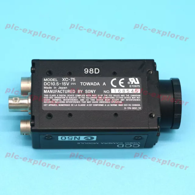 XC-75 Used For Sony CCD industrial Camera Free Shipping