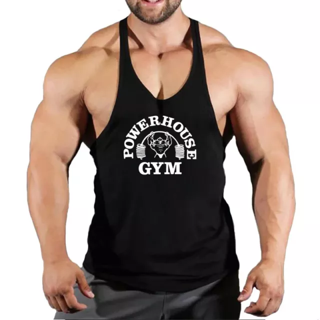 Powerhouse Gym Tank Top Fitness Bodybuilding