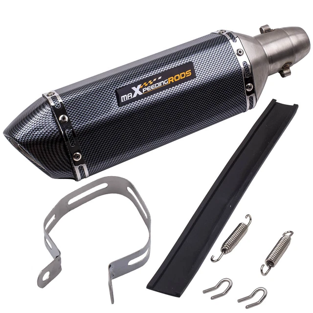 38-51mm Motorcycle  Slip-on Exhaust Tips Muffler Tail Pipe with DB Killer