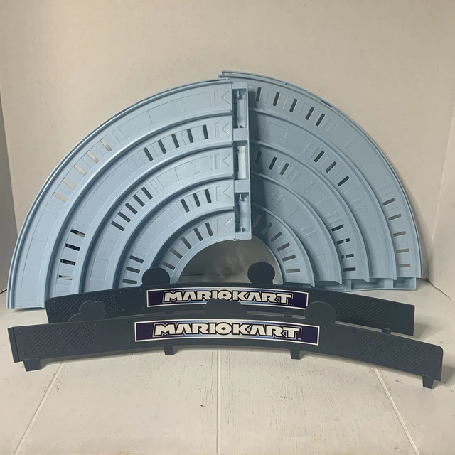 HOT WHEELS MARIO Kart Rainbow Road Playset Replacement Curved Track