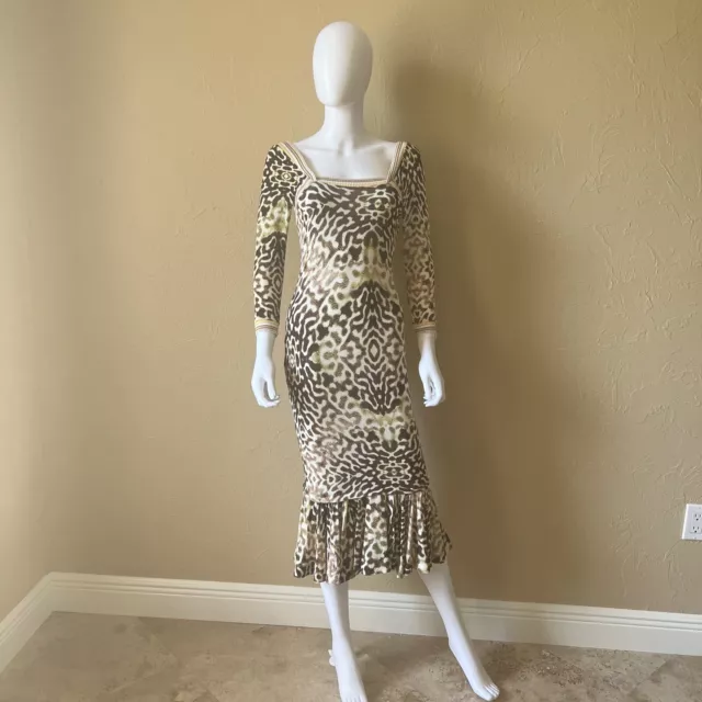 Just Cavalli Roberto Cavalli Animal Print Dress