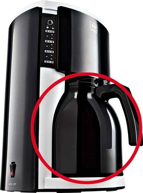 Melitta SDA termotipo M 657-0102 sw pequeños aparatos 196692 termo