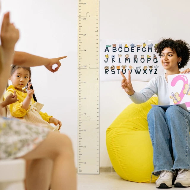 HEIGHT RULER CHART Children's for Classroom Tracking Milestones Baby £ ...