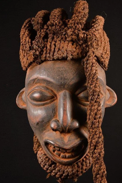 20408 African Old Bamun Fetig Mask / Mask Cameroon