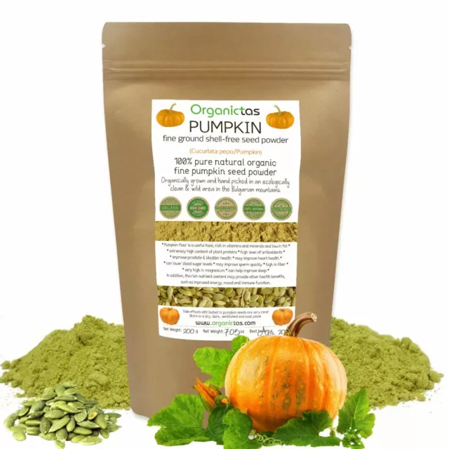 Organic Pumpkin Seed Powder Antioxidants, Urinary Tract Health, Immune System