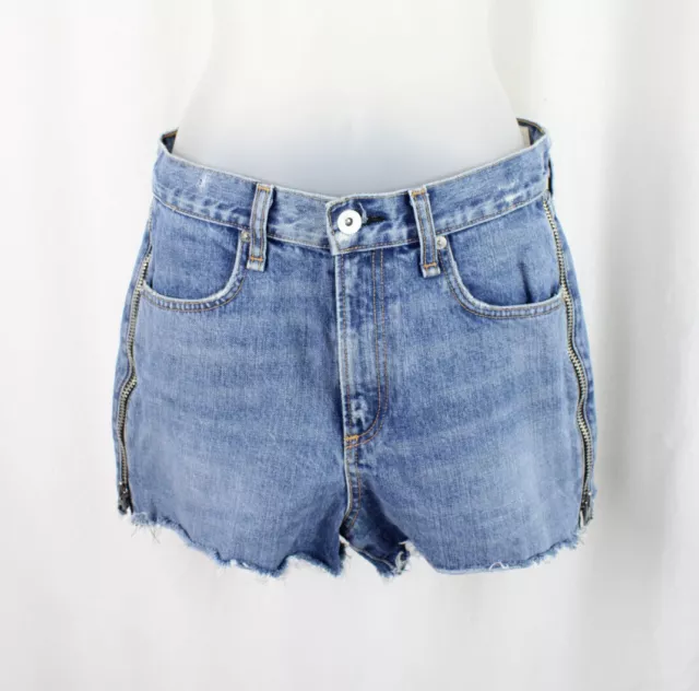 Rag & Bone Women's Medium Medland Wash Maya High Rise Shorts Size 26