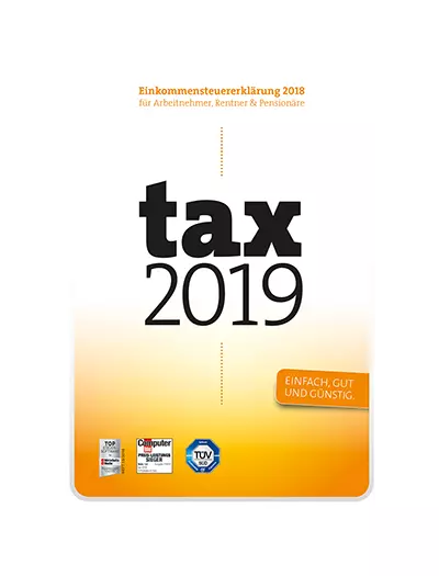 tax 2019 (für Steuerjahr 2018), Download (ESD), Windows