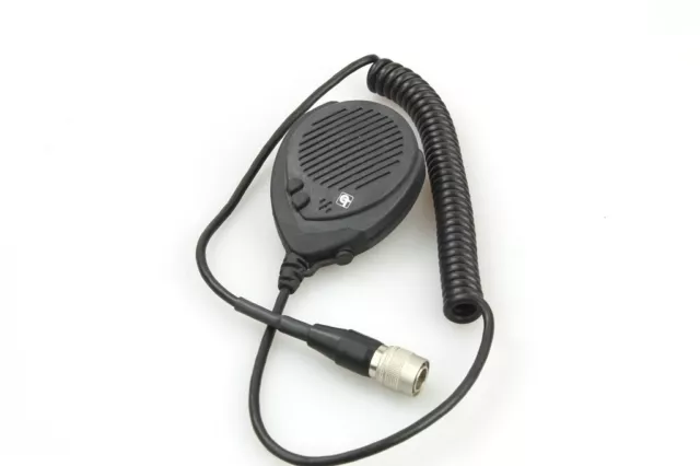 CeoTronics SM3 Mikrofon mit Stecker für Motorola Hirose, 12 pin / Schwarz