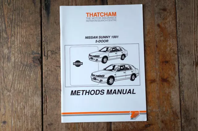 Thatcham Body Repair Manual Nissan Sunny 1991 5 Door