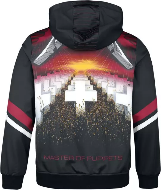 Metallica Jacket Master Of Puppets Trash Metal Band Hooded Men's Jacket