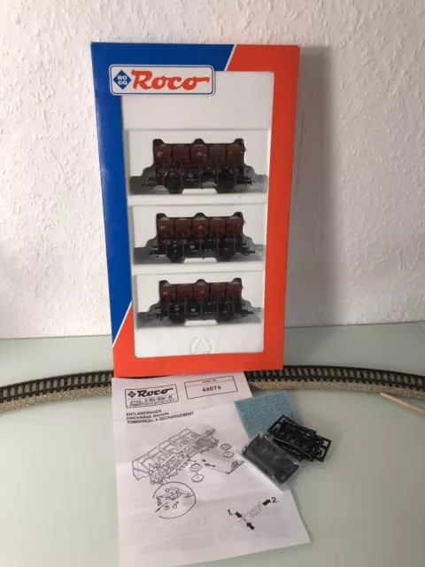 ✅ Roco 44074 Güterwagen Set Schotterwagen Ommi 51 DB   H0 OVP TOP RG✅