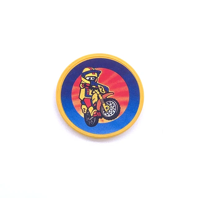 Plaquettes De Roue BMX Jaune/Bleu NOS – Set De 2, Protection Pads, Vélo BMX