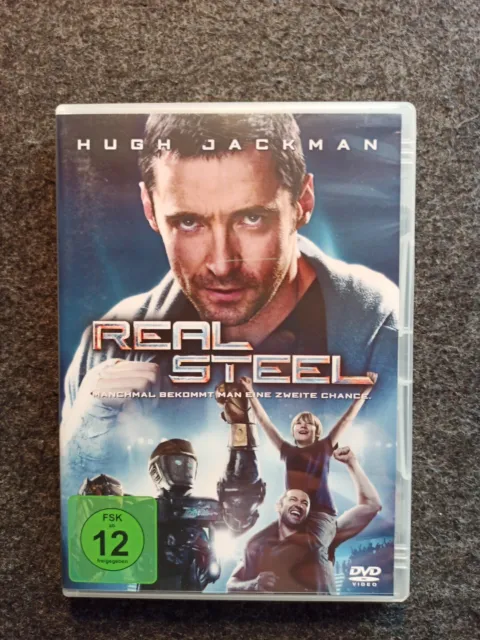 Real Steel - Stahlharte Gegner (DVD) guter Zustand ! -4180-