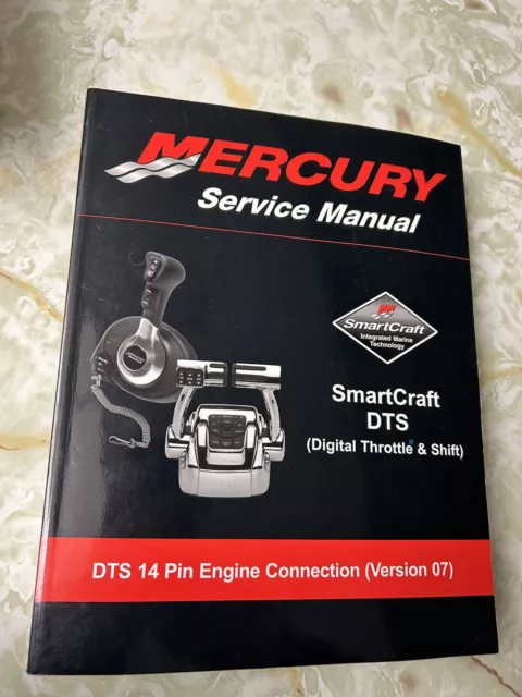 2007 Mercury SmartCraft DTS 14 Pin Engine Connection Service Manual PN 90-889288