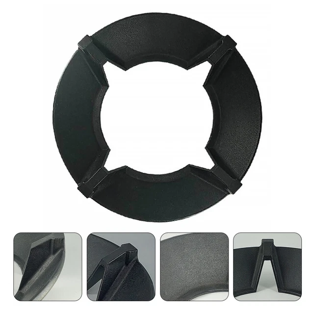 IMIKEYA 4 Supporti Antiscivolo Per Pentole Su Fornelli A Gas: Addio Pentole Traballanti! Rack Porta Wok E Griglie Anti-scivolo Per Cucina - 3