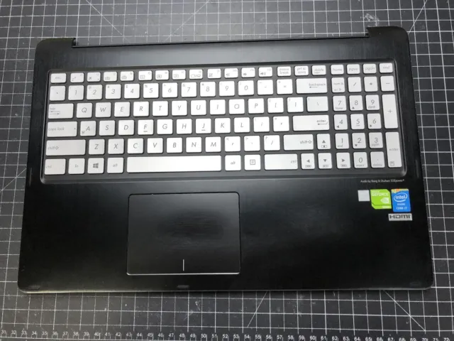 Asus Q551LN 15.6" Palmrest Touchpad Backlit Keyboard 13NB0691AM0101 #me274
