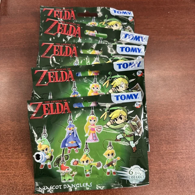 La Légende De Zelda Tomy Mascotte Suspensions Lot 5 Paquets À Échange Et Collect