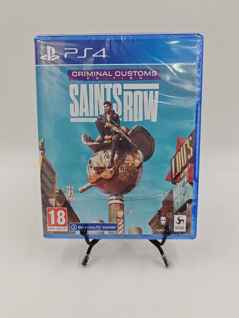 Jeu Saints Row Criminal Custom Edition PS4 - Version FR PAL, Très Bon état Complet