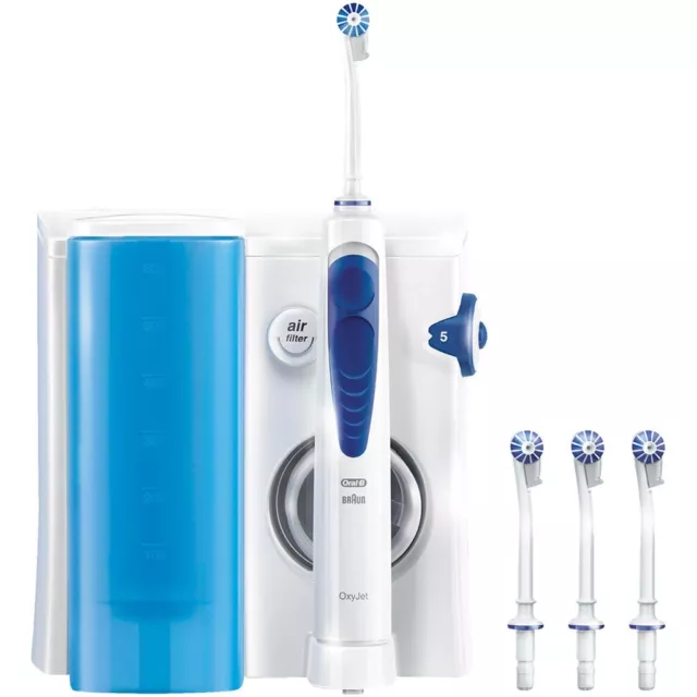 Braun Oral-B OxyJet Munddusche MD20 Reinigungssystem weiß-blau