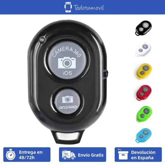 Mando con controlador disparador remoto Bluetooth para cámara compatible con And
