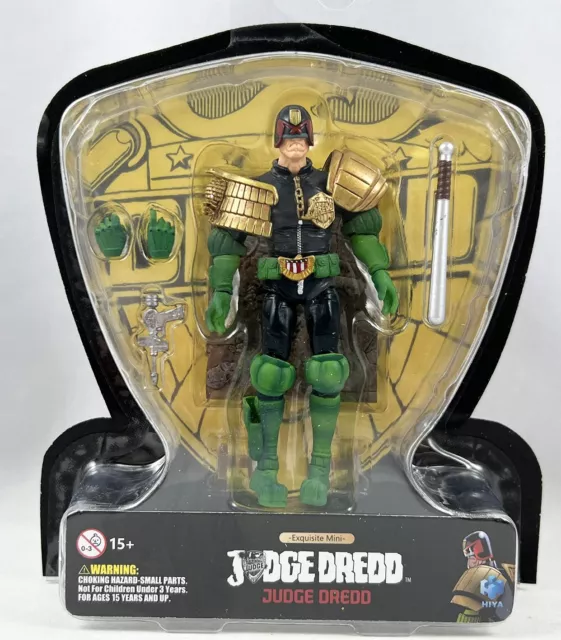 2000 AD: Judge Dredd - Hiya Toys - Judge Dredd 1:18 Scale Figure