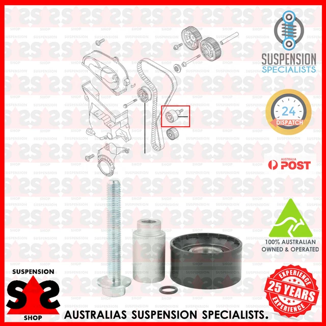 DEFLECTION PULLEY/GUIDE PULLEY, Timing Belt Suit SKODA Rapid 1.4 TSI