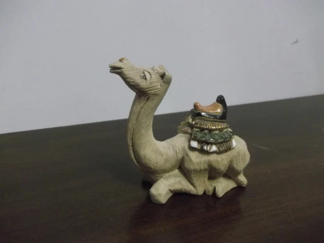 Vintage Artesania Rinconda Uruguay Kunst Keramik sitzende Kamelfigur
