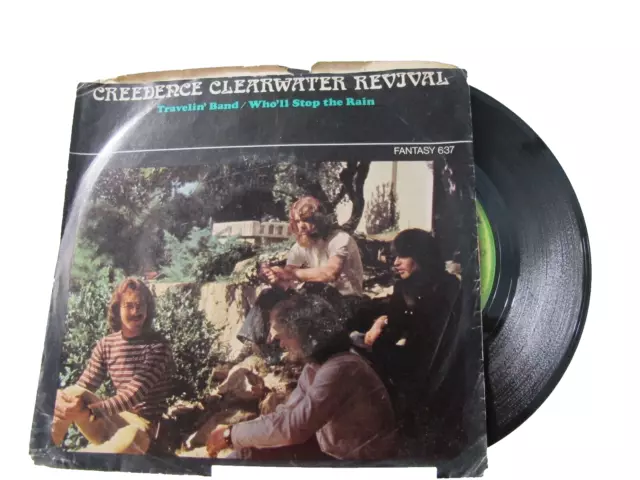 45 Record - Ccr - Travelin Band