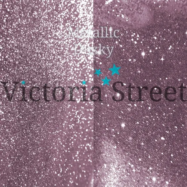 Victoria Street Glitter - Metallic Dusky Pink - Fine 0.008" / 0.2mm (Rose Blush)